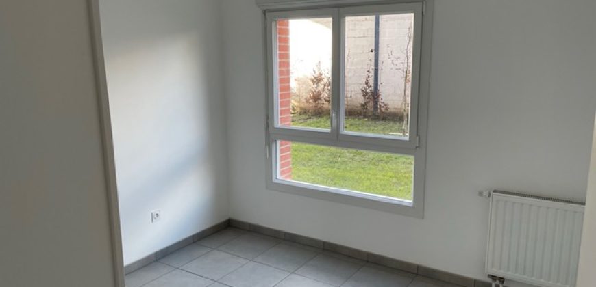 Appartement de type 3 en rez de jardin dans résidence récente