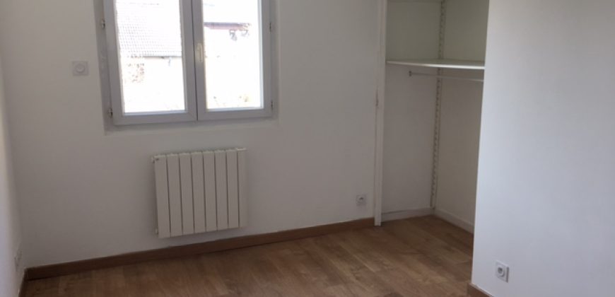 Appartement type 3 entièrement rénové