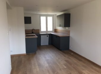 Appartement type 3 entièrement rénové